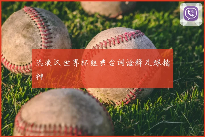 流浪汉世界杯经典台词诠释足球精神